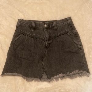 Free People denim Skirt